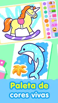 Jogos de colorir para crianças Screen Shot 3