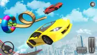ألعاب السيارات - ميجا تعلية السيارات المثيرة وسباق Screen Shot 3