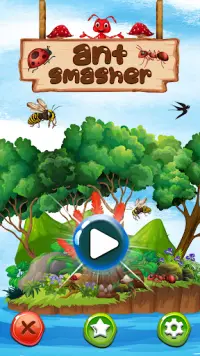 Ant smasher : kids games Screen Shot 0