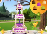 Свадебный торт Украшение игр Screen Shot 11