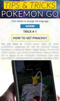 Tips and Tricks for Pokemon Go Screen Shot 0
