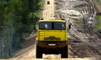 Simulador de transporte de caminhão real off-road Screen Shot 1