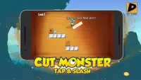 Cut Monster: Tap and Slash Screen Shot 3