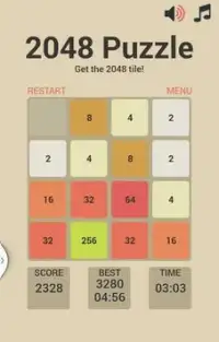 2048 Squeeze Edition Screen Shot 3