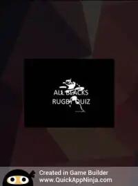 All Blacks Rugby Quiz Screen Shot 18