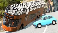 Bus Crash Car Simulation 3D Screen Shot 2