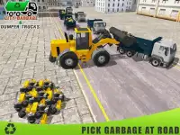 Garbage Dump Truck Trash Pickup Driving 3D Screen Shot 5
