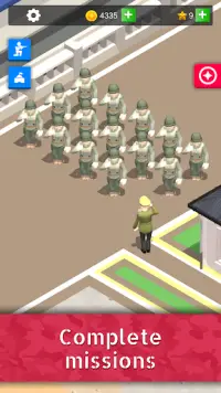 Idle Army Base: Tycoon Game Screen Shot 4