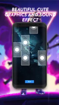 Piano Tiles  Anime: Your Name Screen Shot 1