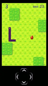Hungry Worm - Classic Cellphone Retro Snake Screen Shot 4