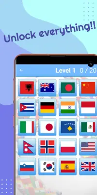World Flags Quiz Screen Shot 2