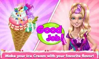 Princess Barbi Ice Cream Maker Game Screen Shot 3