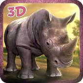Permainan 3D Angry Rhino