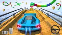Rampe Wagen Stunts Spiele - Neu Wagen Spiele 2021 Screen Shot 0