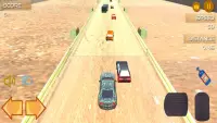 محاكي سيارات الصحراء 2021- الأسفلت العجلات الساخنة Screen Shot 7