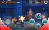 Superhero spider infinity man war amazing game Screen Shot 1