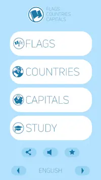 Flags - Countries - Capitals Screen Shot 0