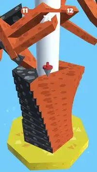 Stack Helix: Drill Ball Fall Screen Shot 1