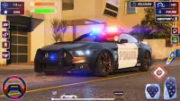 Police Car Chase Parking Games Screen Shot 3