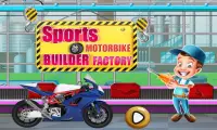 Sports Motorbike Maker Factory - Bike Builder Game Screen Shot 0