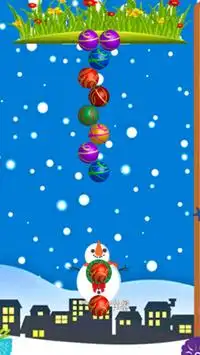 Christmas Bubble Shooter Screen Shot 1