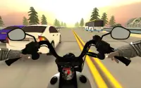 Highway Traffic Bike Rider Chase Screen Shot 2