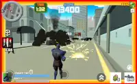 bIack Panther : Crime City Hero Screen Shot 0