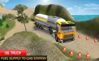 Transport Truck Driver in Mountain Screen Shot 2