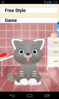 jogos de salão de gato Screen Shot 0
