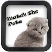 Match the Pets (memory games)