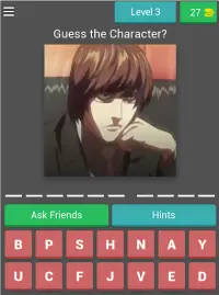 Death Note Quiz Game Screen Shot 9