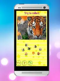 Tiger Photo Puzzles for Kids Screen Shot 5