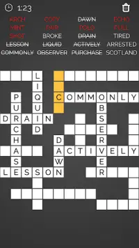 Crossword : Word Fill Screen Shot 1