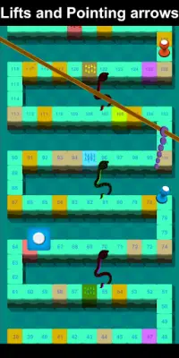⚕Snakes and Ladders 🐍Snakes and Ladders🐍🎲🎲🎲👍 Screen Shot 4