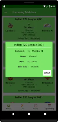 Live CricInfo - Live Cricket Scores Screen Shot 3