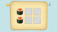Sushi Memory Games For Kids Screen Shot 2