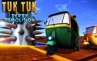 Tuk Tuk Derby Demolition: 3D Auto Rickshaw Clash Screen Shot 0