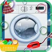 Cuci pakaian anak-anak