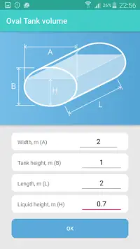 Tank volume Screen Shot 4