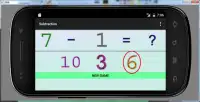 Educational subtraction game Screen Shot 1