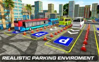 New Modern Smart Bus Parking Game Screen Shot 0