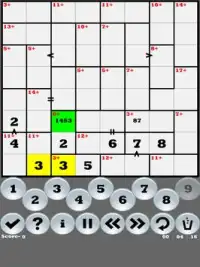 Greater than Killer Sudoku Screen Shot 4