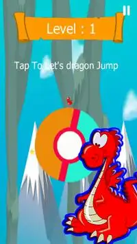 Dragon Jump on candy ball Screen Shot 1