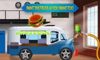 camion per alimenti lavare e pulire: giochi di Screen Shot 2