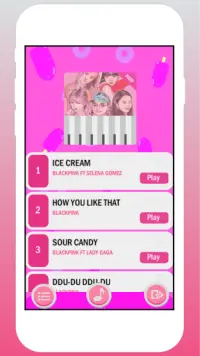 Piano Tiles Blackpink - Ice Cream Screen Shot 1