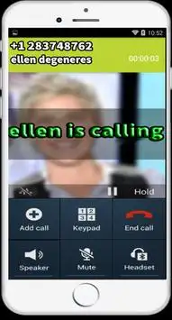 Call from Ellen show prank Screen Shot 0