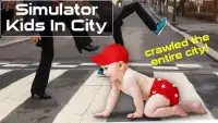 Crianças Simulator em Cidade Screen Shot 2