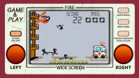 الهروب من الحريق FIRE 80s Arcade Games Screen Shot 2