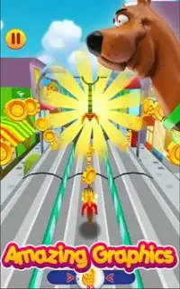 Subway Scooby Dooby Doo: Run, Dash & Surf Dog Game Screen Shot 1
