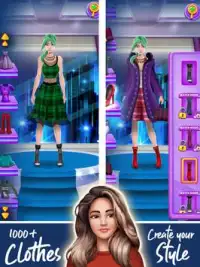 Gry o modzie dla księżniczek - Mall Shopping Screen Shot 6